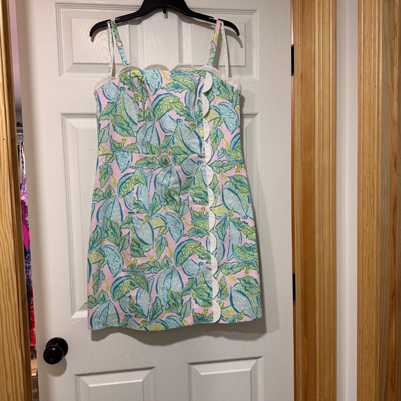 Lilly Pulitzer EUC Mercede Stretch Dress, Size 14 - Picture 6 of 11
